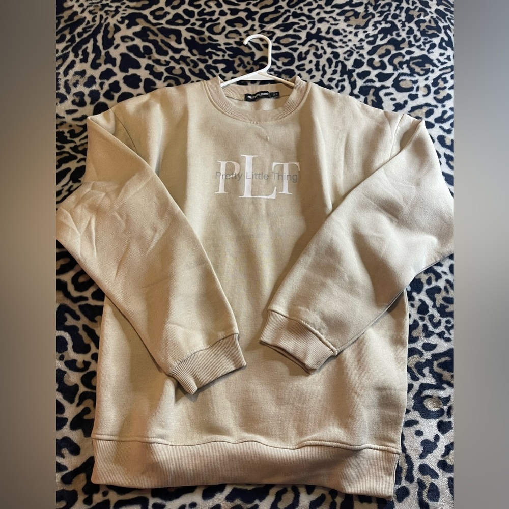 Pretty little thing sweatshirt, size:XS